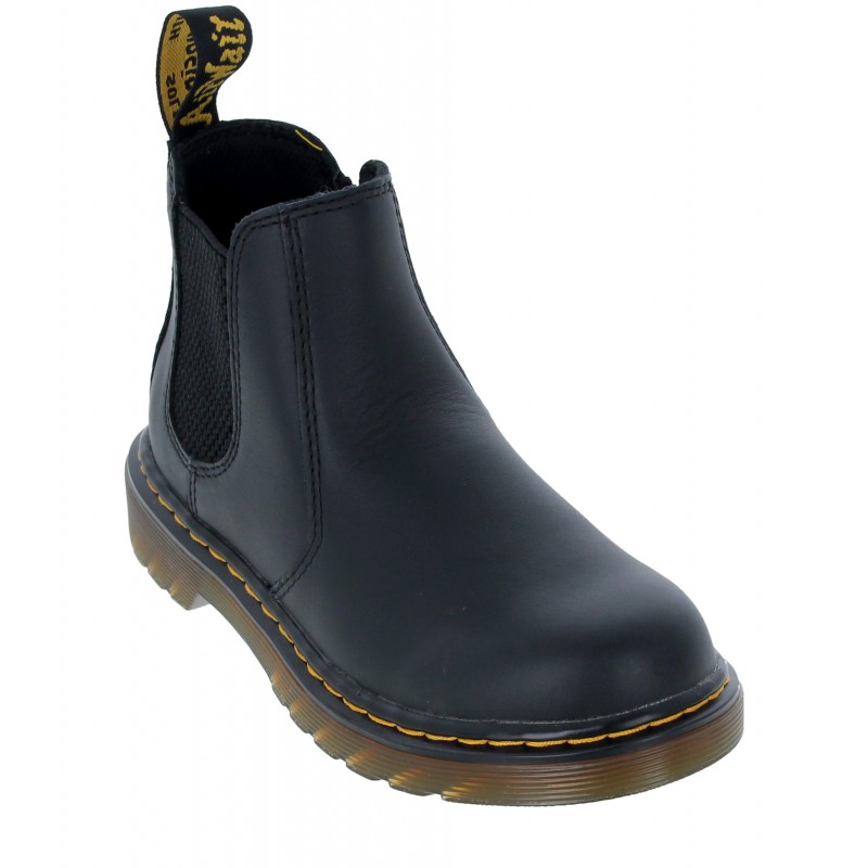 Dr Marten s 2976 Toddler Chelsea Boots Black Leather